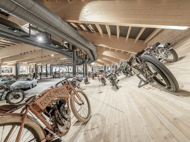 C’era una volta il museo di motociclette più alto d’Europa