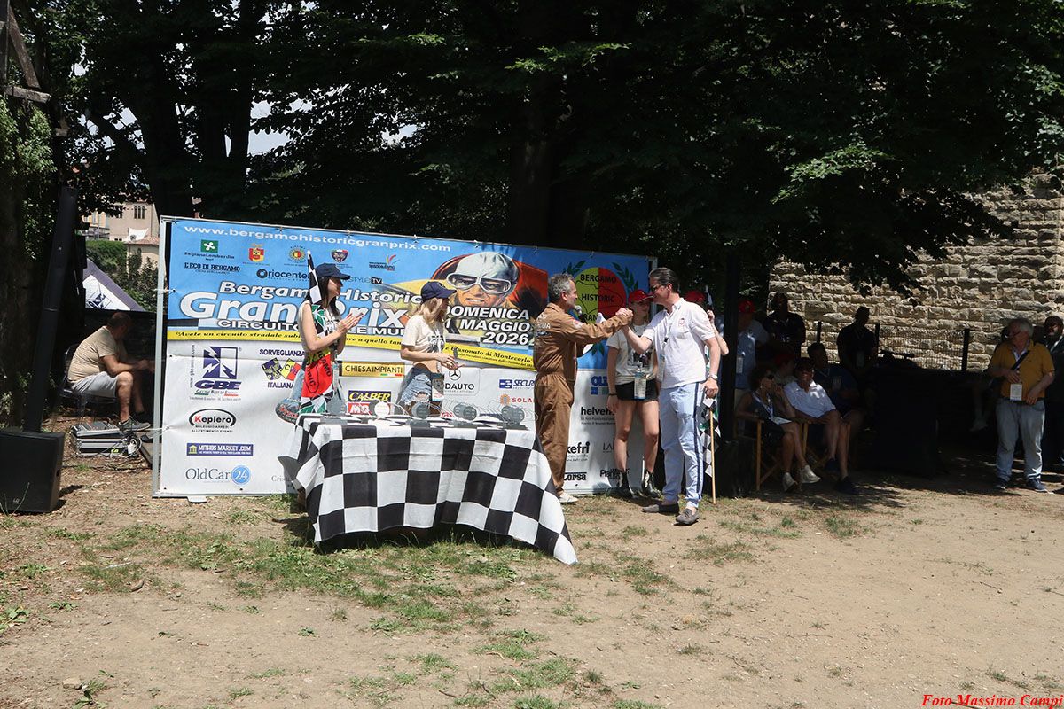 OldCar24 Media Partner & Sponsor del Bergamo Historic Gran Prix 2026: edizione straordinaria con oltre 80 auto in corsa sul Circuito delle Mura
