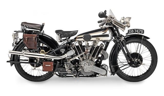 Brough Superior SS100 classe 1925, “la Rolls Royce delle motociclette” è la regina indiscussa delle aste di moto d’epoca