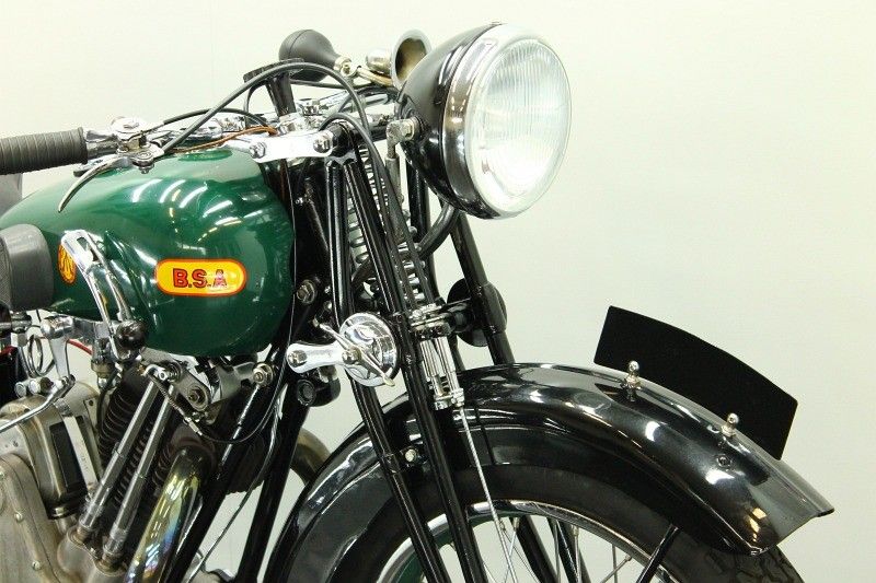 BSA M34-13 / 5.95hp deluxe 1934 600cc 1 cyl ohv