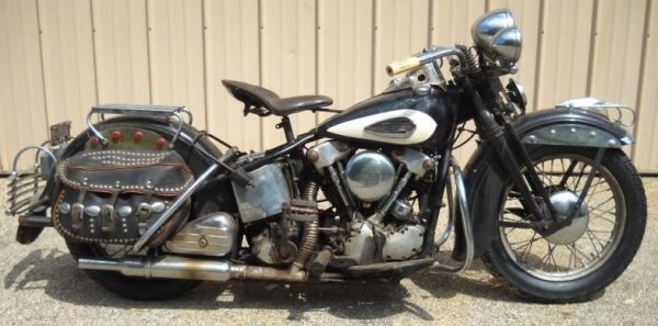 Harley Davidson Knucklehead Original and Unrestored