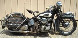 Foto 1 di 8: Harley Davidson Knucklehead Original and Unrestored