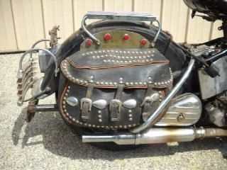 Foto 3 di 8: Harley Davidson Knucklehead Original and Unrestored