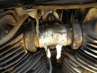 Foto 6 di 8: Harley Davidson Knucklehead Original and Unrestored