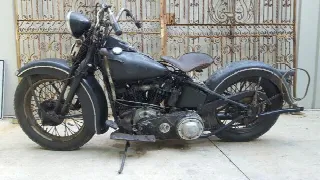Foto 1 di 6: Harley Davidson never restored