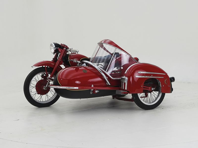 Moto Guzzi Falcone + Sidecar