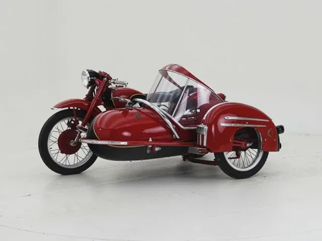 Moto Guzzi Falcone + Sidecar