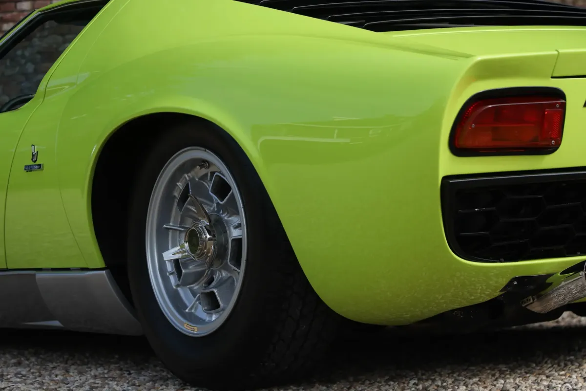Lamborghini Miura P400 S appartenuta al critico cinematografico e regista italiano Renzo Renzi