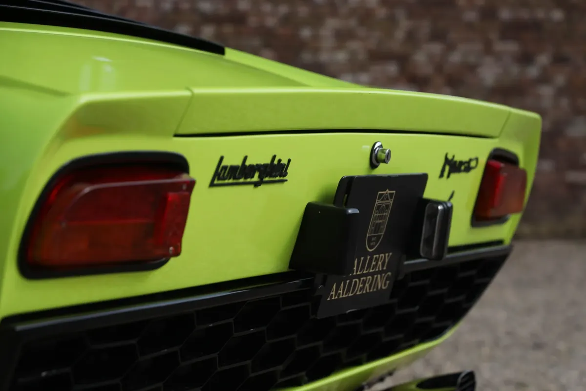 Lamborghini Miura P400 S appartenuta al critico cinematografico e regista italiano Renzo Renzi