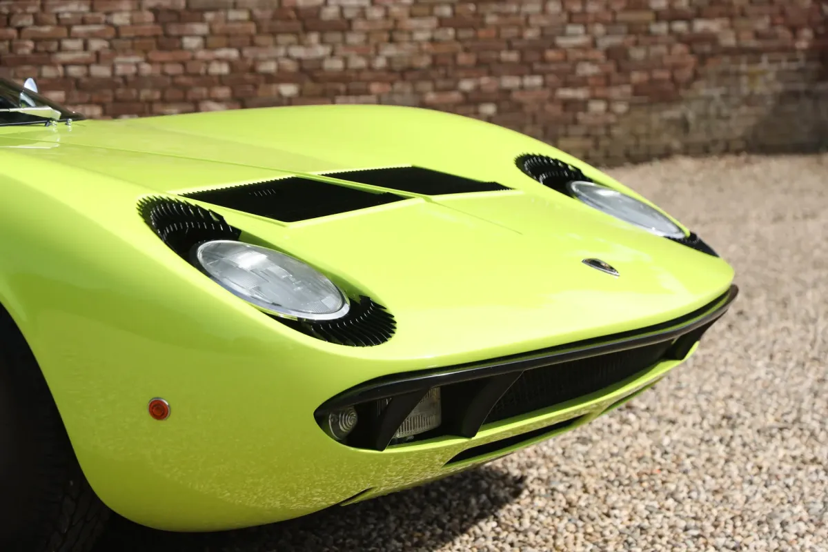 Lamborghini Miura P400 S appartenuta al critico cinematografico e regista italiano Renzo Renzi