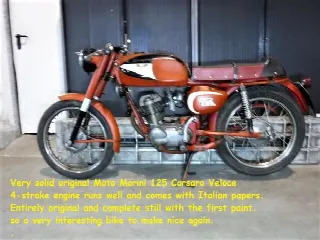 Foto 13 di 13: Moto Morini 125 Corsaro Veloce