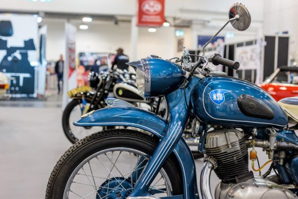 MOTO, BARCHE, VEICOLI COMMERCIALI E AEREI a Techno Classica Essen 2025